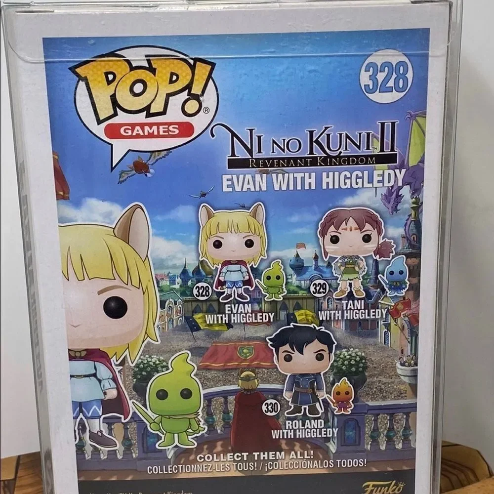 Funko Pop Evan with Higgledy